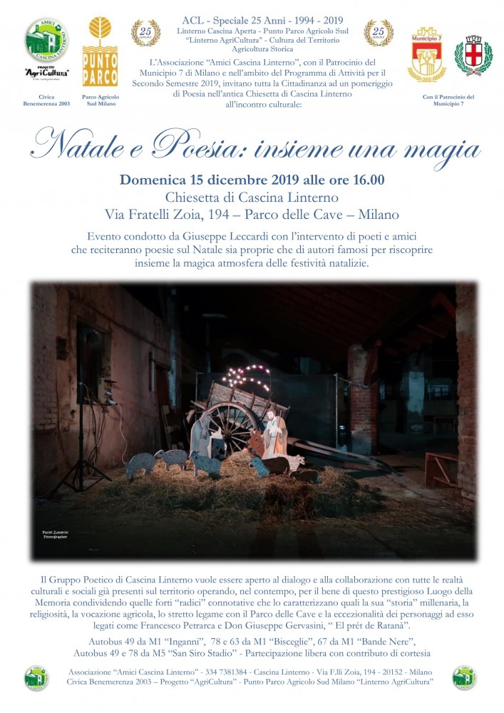 Poesie Sul Natale Di Autori Famosi.15 12 19 Natale E Poesia Insieme Una Magia Phos Onlus Associazione Socio Culturale Milano